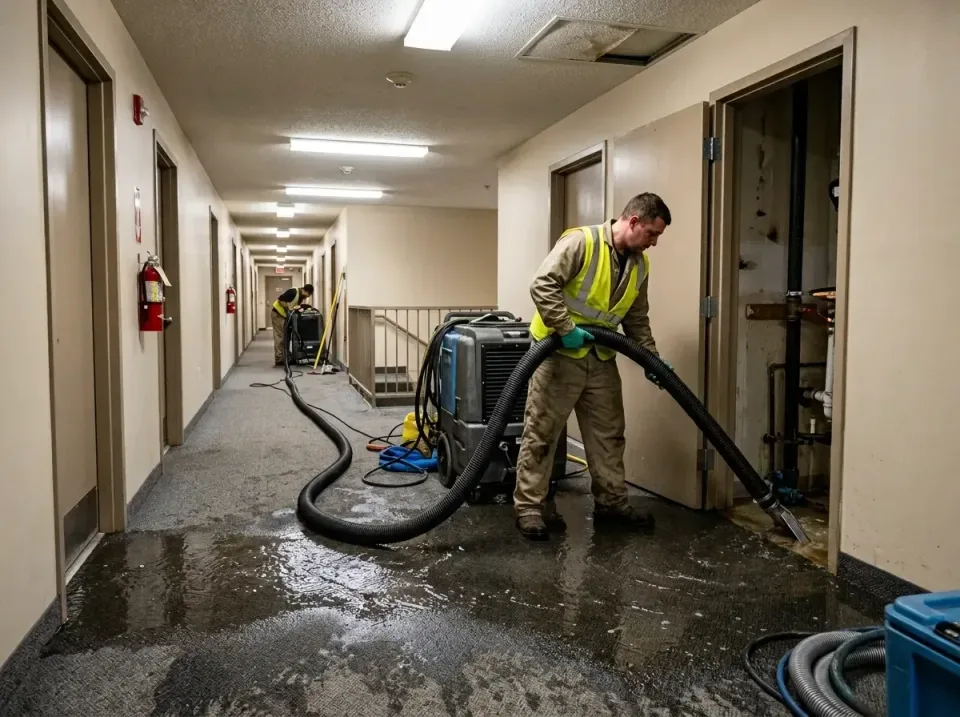 multi-unit-apartment-hallway-f-005 — frequently asked questions, Emergency Burst Pipe Water Extraction & Removal in Virden,…
